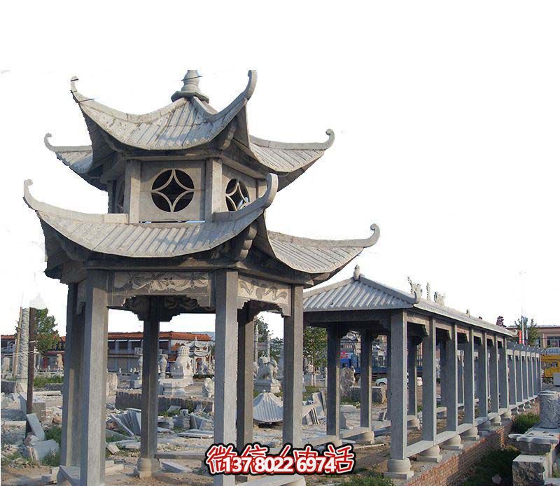 仿古建園景區(qū)裝飾擺放涼亭