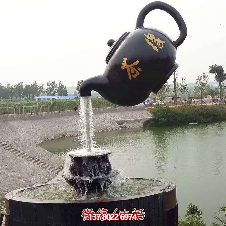 懸空流水天大型景觀噴泉點綴戶外景區