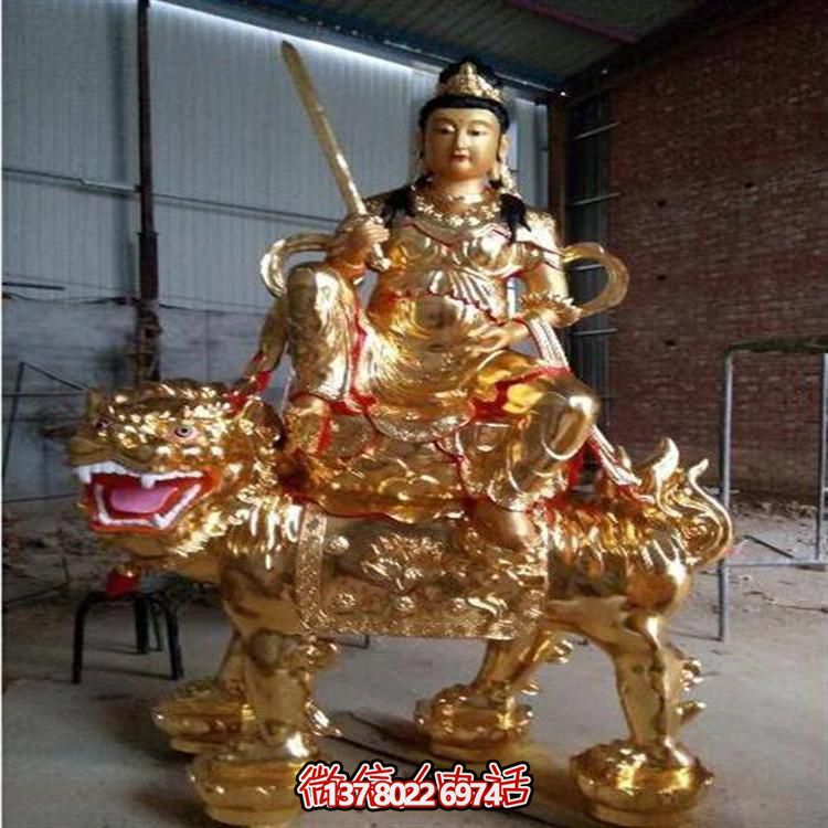 文姝普賢玻璃鋼雕塑，為景區(qū)和寺廟增添大型藝術(shù)裝置